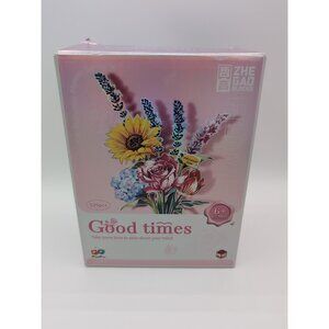 Building Block Set “Flowers” Design Zhe Gao Brand #622008
